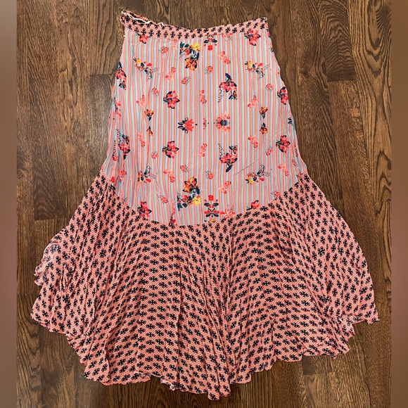 Annthropologie “Bhanuni by Jyoti” Layered Ruffled Skirt - Picture 4 of 4